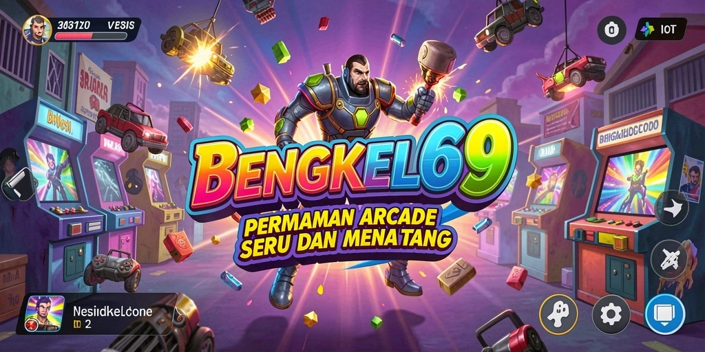 Tangkapan layar menampilkan gameplay BENGKEL69 yang seru dan menantang.