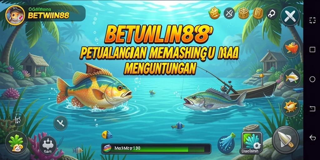 Tangkapan ikan yang mengesankan dalam gameplay BETWIN88.