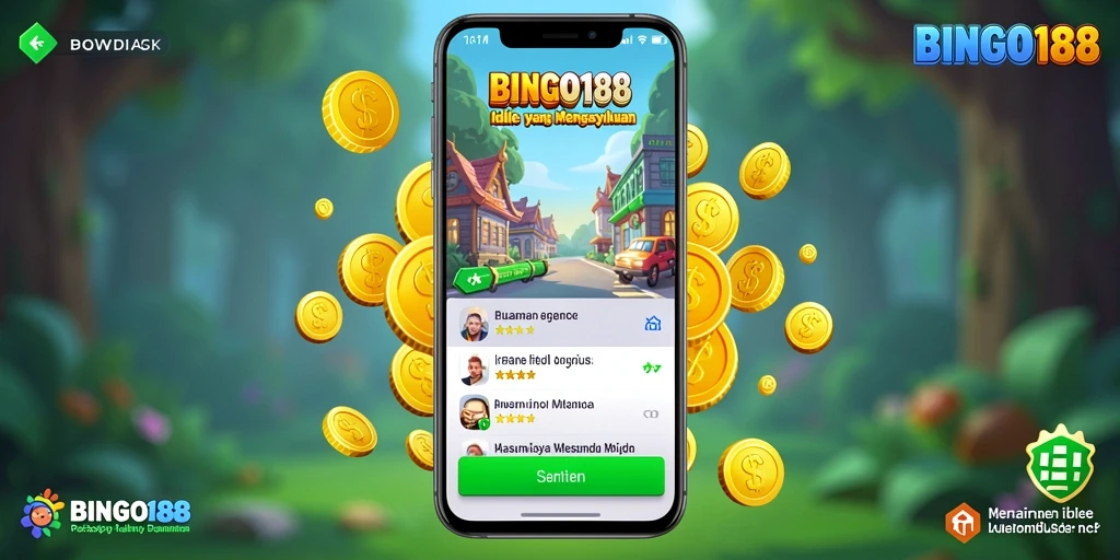 Tampilan gameplay BINGO188 yang mengasyikkan dan penuh warna.