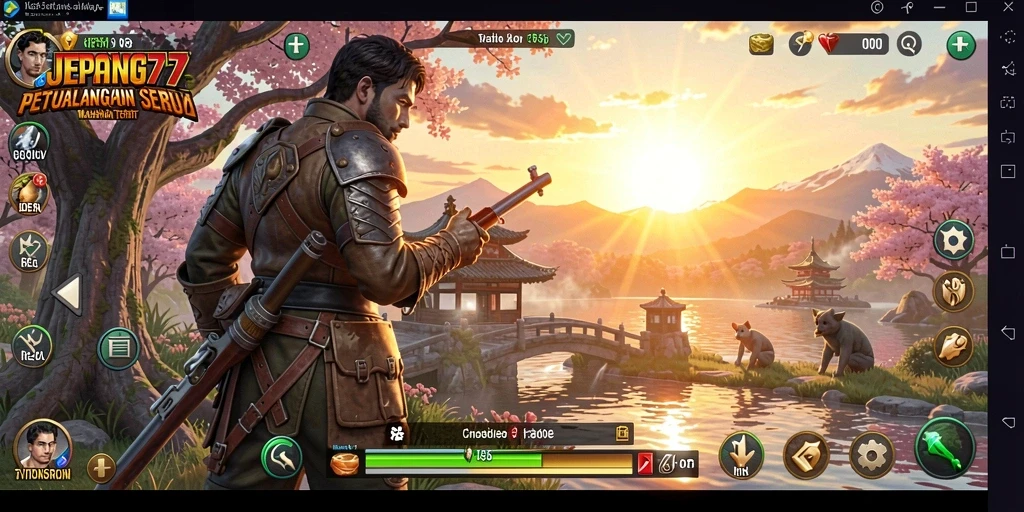 Tangkapan layar dari gameplay <strong>JEPANG77</strong> yang menampilkan misi seru di Jepang.