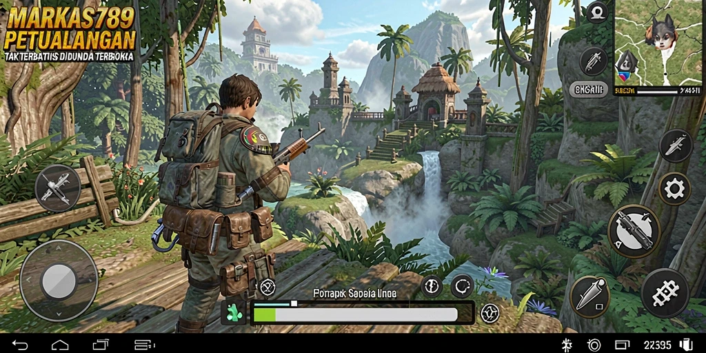 Tampilan menarik dari gameplay <strong>MARKAS789</strong> yang menunjukkan eksplorasi dunia terbuka.