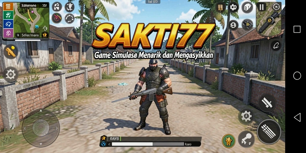 Tampilan gameplay <strong>SAKTI77</strong> yang seru dan interaktif.